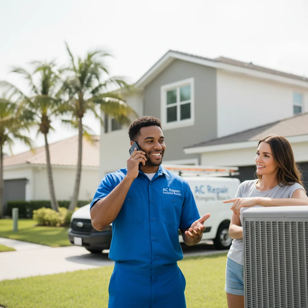 AC Repair Pompano Beach customer support in Warsaw